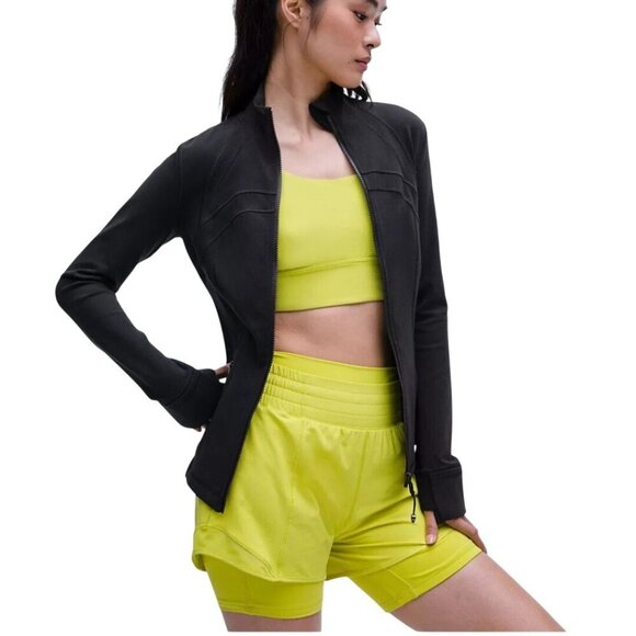 Lululemon Black Define Jacket Luon Size 6 - Picture 1 of 12